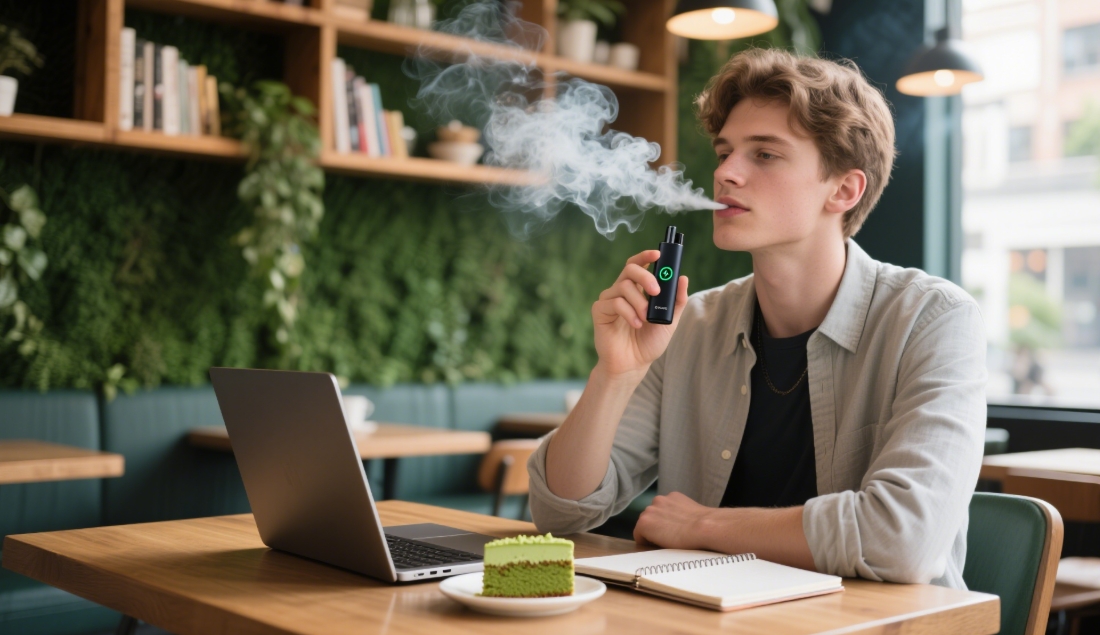 RELX Crush Pocket 6000 - Matcha Frappe | Disposable Vape: Redefining Portability and Flavor Precision