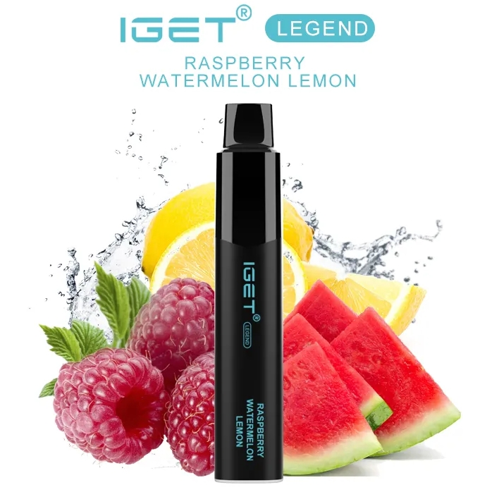 Exploring the Nicotine Free IGET Legend 4000 Puffs Vape - Raspberry Watermelon Lemon: A Flavorful Journey in Australia’s Vaping Scene