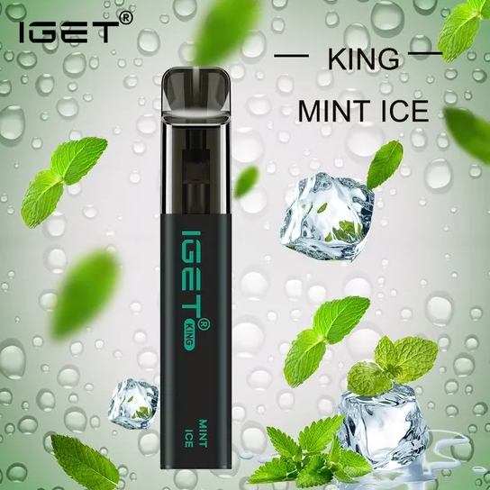 Exploring the Cool Elegance of IGET KING 2600 Puffs Vape - Mint Ice: A Vaping Experience Tailored for Australia in 2025
