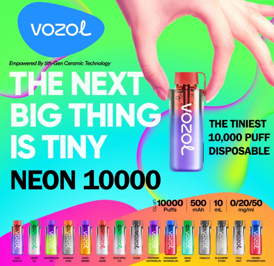 Discover the VOZOL NEON 10000 Puffs Vape - BLACKBERRY ICE: A Game-Changer in New Zealand’s Vaping Scene