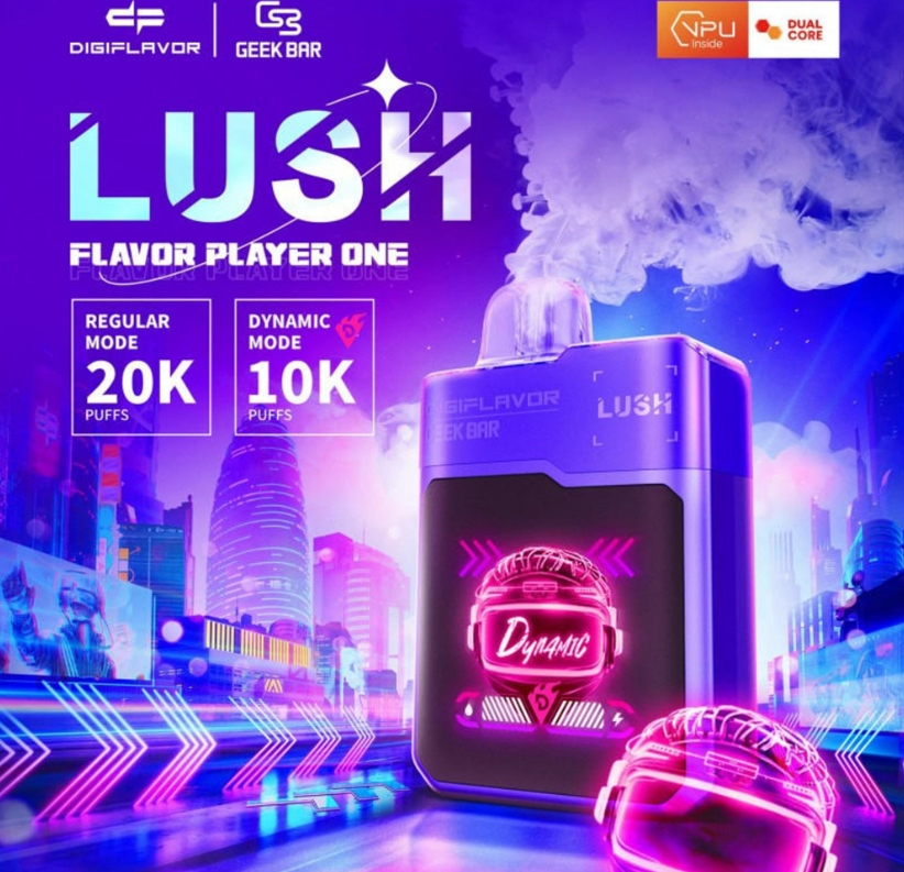Geek Bar Digiflavor Lush 20000 Puffs Vape – Triple Berry Ice Taking Over Canada in 2025